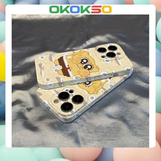 เคสมือถือ แบบนิ่ม ลายการ์ตูนสพันจ์บ็อบ กันกระแทก สําหรับ OPPO Reno9 Reno8 Reno7pro reno6 7z 5 R17 A53 A9 2020 4Z 5G F11 A31 A15 A3S A78 A77 Findx3pro Findx5pro