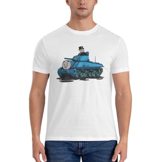 เสื้อยืด พิมพ์ลาย Thomas The Tank แบบสร้างสรรค์ เป็นที่นิยม ให้เป็นของขวัญได้ สําหรับผู้ชาย