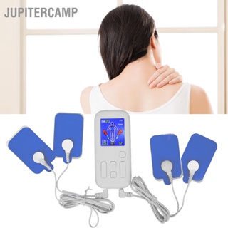 JUPITERCAMP Professional Electronic Pulse Massager Dual Channel TENS EMS Unit 35 Modes Muscle Stimulator