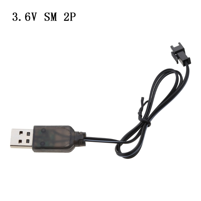 R* ที่ชาร์จ USB 250mA ปลั๊ก SM 3 6V 2P พร้อมไฟแสดงสถานะ Led สําหรับหุ่นยนต์รถบังคับ NiMH NiCD