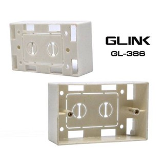 Wall Box 2x4 ลึก 36mm. GLINK (GL386)