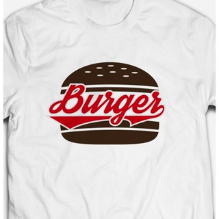 ใหม่【พร้อมส่ง】เสื้อยืดแขนสั้น พิมพ์ลายโปสเตอร์ RETRO BURGER FAST JUNK FOOD SIGN สําหรับผู้ชาย 922357