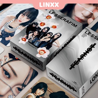 Linxx โปสการ์ดอัลบั้ม LE SSERAFIM UNFORGIVEN Kpop 55 ชิ้น
