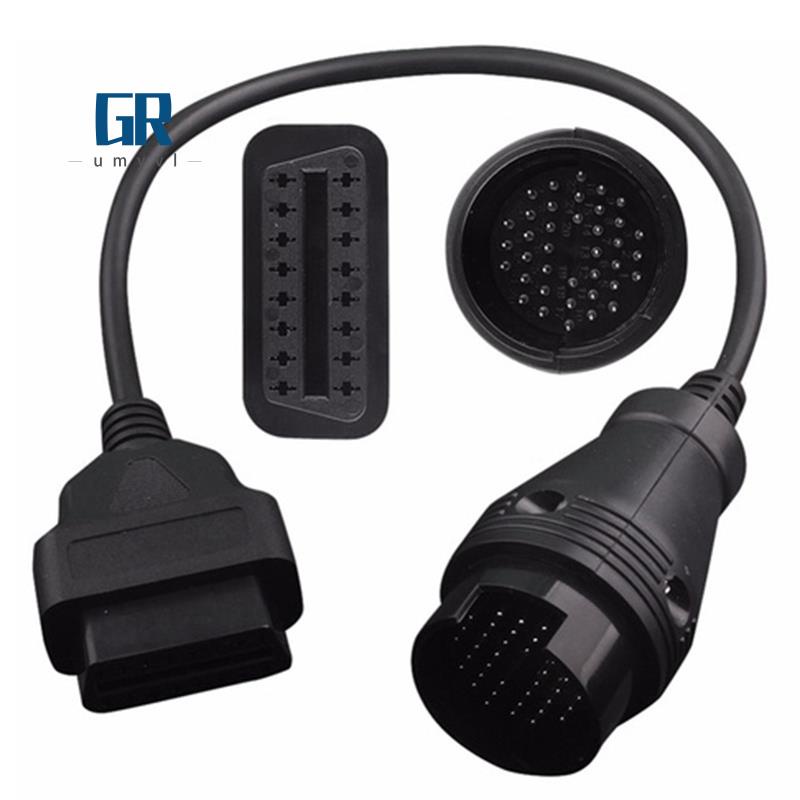 สำหรับ Benz MB 38 พินถึง 16 พิน OBD2 OBD II Diagnostic Adapter สำหรับ Mercedes 38 พินขั้วต่อ OBD 38P
