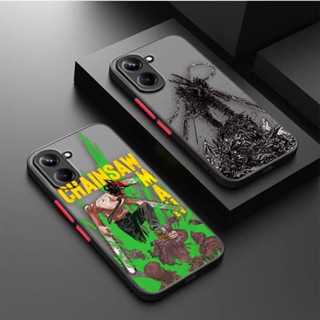 เคสโทรศัพท์มือถือ ผิวด้าน ลายการ์ตูนอนิเมะ Chainsaw Man สําหรับ OPPO Realme 3 5 6 7 7I 8 8I 9 10 GT MASTER NEO2 X7 XT PRO 5G PLUS C33 C31 C30S C30