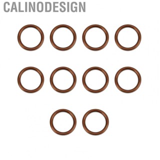 Calinodesign Exhaust Crush Gasket  Exhaust Port Gaskets Aluminum  for 50cc‑150cc Pit Dirt Bike ATV