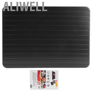 Aliwell Aluminium Meat Fast Defrosting Tray Thaw   Board Quick Defrost LJ4