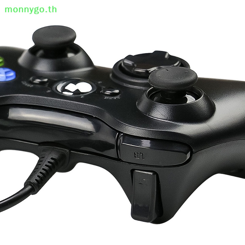 Monnygo จอยแพดควบคุมเกม แบบใช้สาย สําหรับ Xbox 360 & PC 7 8 10 TH