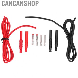 Cancanshop Banana Plug Test Cables Multimeter Cable Set Powerful 4 Mm Maletomale Connector