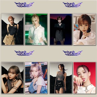 โปสเตอร์สติกเกอร์ Kpop Aespa ID Photo HD สําหรับสะสมการ์ดโลโม่