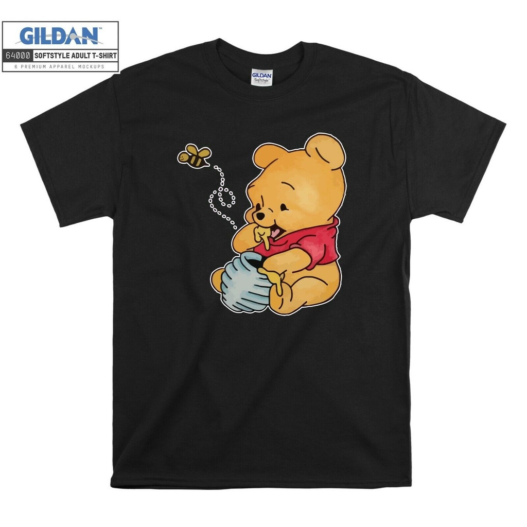 NZND WG[S-5XL] เสื้อยืด พิมพ์ลาย Winnie The Pooh Piglet Eeyore Kang สําหรับผู้ชาย และผู้หญิง