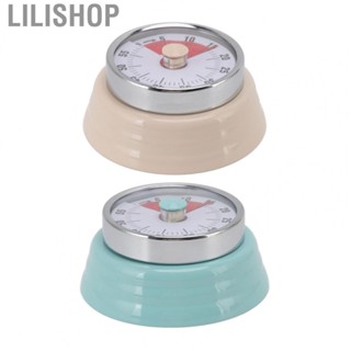 Lilishop 60 Minute Visual Analog Timer 60 Minute Visual Timer Accurate Timing for Kitchen