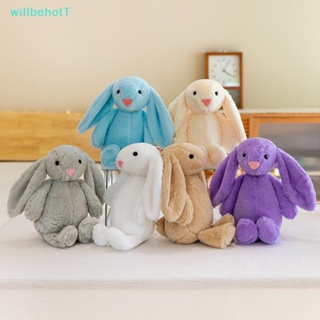 [WillbehotT] หมอนตุ๊กตากระต่าย แบบนิ่ม ขนาด 30 ซม. เหมาะกับของขวัญวันเกิด สําหรับเด็กผู้หญิง
