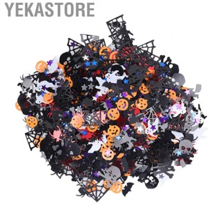 Yekastore Halloween Confetti  200g Halloween Style Spider Confetti  for DIY