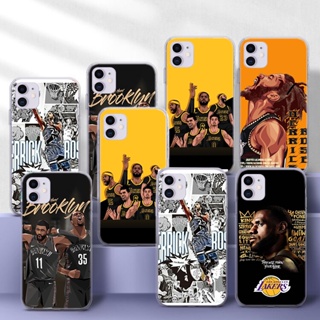 เคสโทรศัพท์มือถือแบบนิ่ม TPU ใส ลาย NBA 118Q สําหรับ Samsung J2 Prime 4 Core J5 6 Plus J7 J8 S7