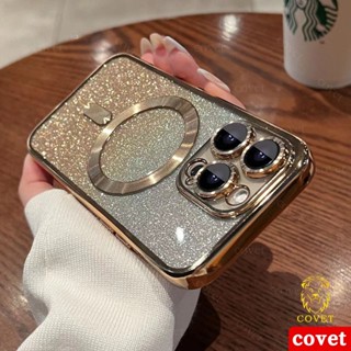 COVET เคสใส สำหรับ เคสกันกระแทก เคสไอโฟน11 เคสกันกระแทก เคสซิลิโคน เคสโทรศัพท์มือถือแบบนิ่ม TPU ใส กันกระแทก กันรอยเลนส์กล้อง พร้อมที่ปิดแม่เหล็ก สําหรับ iPhone 14 Pro Max 13 12 11 Pro Max 14 Promax