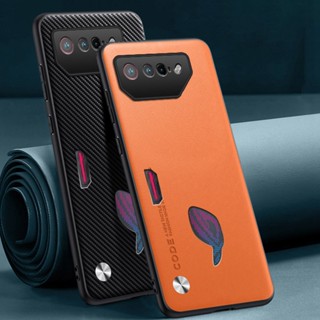 เคสโทรศัพท์มือถือ หนัง PU ผิวด้าน กันกระแทก สไตล์นักธุรกิจ สําหรับ Asus ROG Phone 7 6 5 Pro