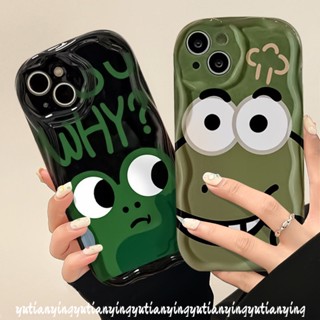 เคสโทรศัพท์มือถือแบบนิ่ม ลายการ์ตูนมอนสเตอร์ กบ 3D สําหรับ Samsung A12 A04 A31 A13 A03s A50s A50 A14 A24 A02s A30 A32 A03 A52 A52s A51 A20s A30s A23 A04s A20 A10s A11 A21s