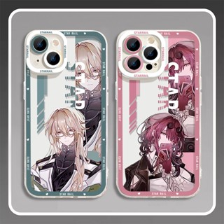 เคสโทรศัพท์ซิลิโคน TPU ใส แบบนิ่ม ลาย Honkai Star Rail Himeko Luocha กันกระแทก สําหรับ iPhone 14 11 13 12 Pro Max XS XR X 8 7 6S Plus Mini