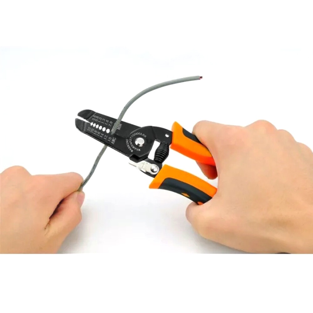 คีมลวดอเนกประสงค ์ คีมตัดสายเคเบิล Multi-Function Wire Curling Hand Tool