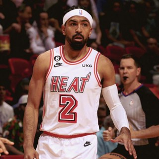 เสื้อกีฬาบาสเก็ตบอล แขนกุด ลายทีม No.2 Gabe Vincent 22-23 Season Miami Heat Jersey สําหรับผู้ชาย