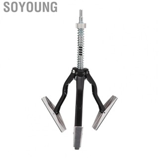 Soyoung Engine Cylinder Deglazer  Engine Cylinder Hone Tool Powerful Arm Knurled Wheel Metal  for Car