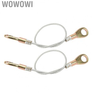 Wowowi Tailgate Cable Hook Assembly  Plug and Play Stable Performance 53045‑0006 Metal  for UTV