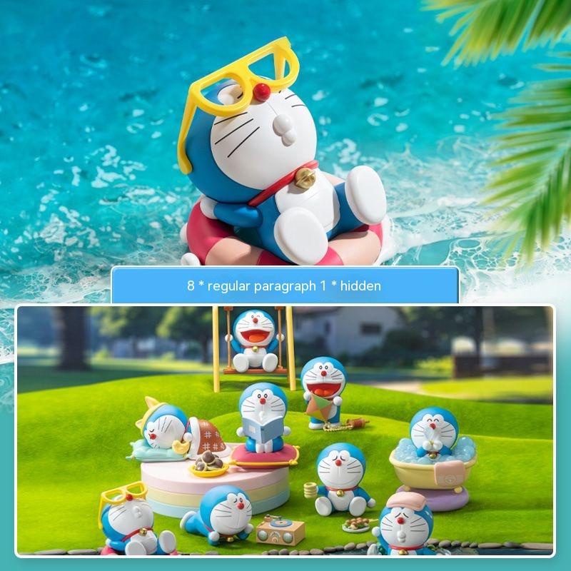 โมเดลฟิกเกอร์ Doraemon Take a Break Mystery Box ของเล่นสําหรับเด็ก
