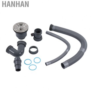 Hanhan Kitchen Sink Drain  Kit Scalable Sink Drainpipe for Drainage System