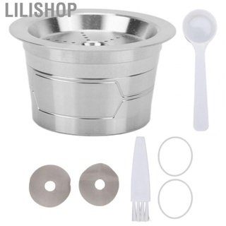 Lilishop Reusable Coffee Pod Capsules  Grade Stainless Steel Refillable Coffee Fil