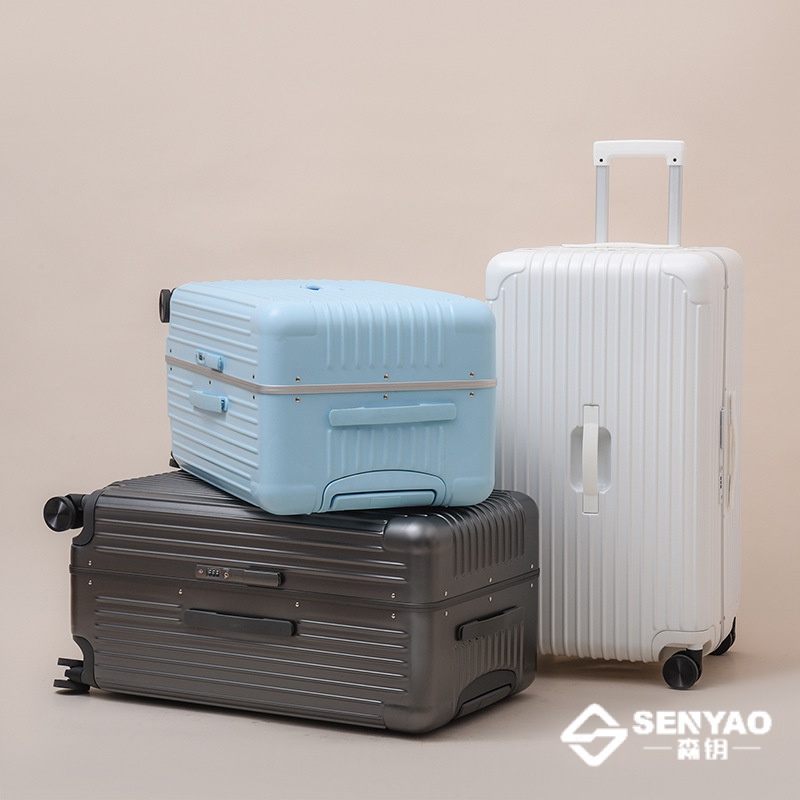 Senyao กระเป๋าเดินทาง แบบแข็ง ความจุขนาดใหญ่ 24 28 32 36 นิ้ว พร้อมตัวล็อก TSA สําหรับการเดินทางระยะยาว ที่พัก การเดินทางเพื่อธุรกิจ