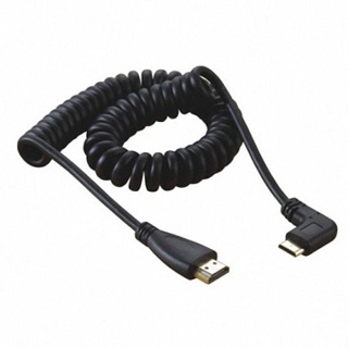 Xiwai สายเคเบิล HDMI ตัวผู้ เป็น HDMI ตัวผู้ 90 องศา ยาว 1.2 ม.