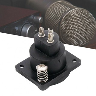 ⚡READYSTOCK⚡XLR 3-pin Female Socket Black For Audio Mobility Scooter Socket Connector