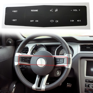 ⚡READYSTOCK⚡Steering Wheel Control Button Repair Decals/Stickers/ For Ford Mustang 2010-2012