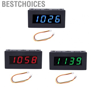 Bestchoices 4 Digit Tachometer  Quick Response Rotation Speed Tester 5‑9999RPM Power Off Memory with Cable for Detecting  Speed