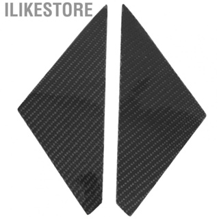 Ilikestore Pillar Post Decal Trim  Door Pillar Trim Easy Installation Carbon Fiber Lightweight 1 Pair  for Car Accessories