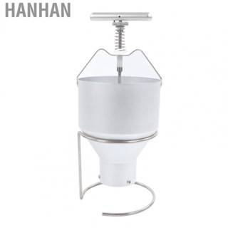 Hanhan Donut Depositor  Curved Bracket 2.5L Manual Donut Dispenser  for Restaurant