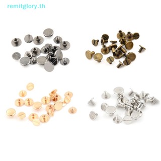 Remitglory หมุดทองเหลือง 10 ชุด สําหรับตกแต่งเล็บ DIY TH