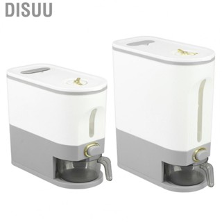 Disuu Rice Container  Rice Dispenser Transparent  for Kitchen