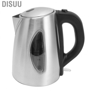 Disuu 2 L Electric Water Kettle  Stainless Steel Electric Water Kettle Boiling Protection  for University Dormitories for Kitchens