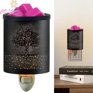 【COLORFUL】Wax Warmer Black Ceramic Stove Home Fragrances Scentsy Wall Plug 1 Pcs