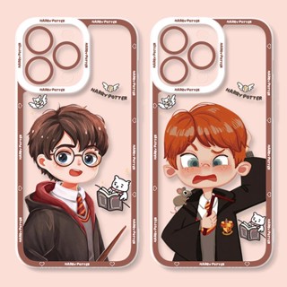 เคสโทรศัพท์มือถือแบบนิ่ม ใส ลายอะนิเมะแฮร์รี่พอตเตอร์น่ารัก สําหรับ case infinix Zero 5G X Note 12 G96 Hot 30 VIP 30i 20 20s 20i 12i 12 11S NFC 8 9 10 10S Pro 11 Play Smart 7 6 HD 5 Tecno Spark 6 go 2023