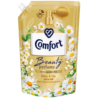 LeeMart น้ำยาปรับผ้านุ่ม คอมฟอร์ท Comfort 470ML คอมฟอท ถุงเติม คอมฟอด ปรับผ้านุ่ม บิวตี้ สีทอง ขนาด 470 มล.