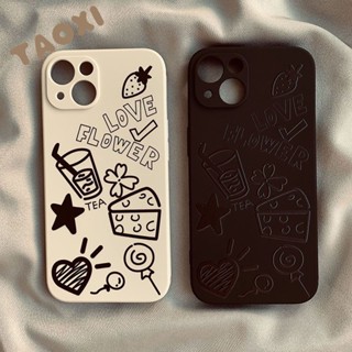 เคสโทรศัพท์มือถือ ลายชานมไข่มุก สําหรับ Iphone 12xrxs 8P 14 11 13 7 ZA3Z