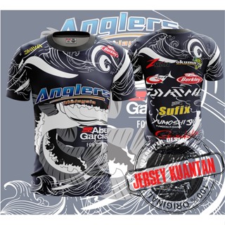 Baju Mancing Anglers Malaysia V5 (แขนสั้น / แขนยาว)