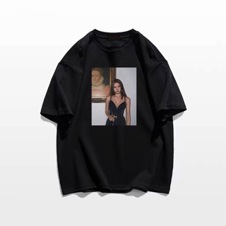 เสื้อยืด ผ้าฝ้าย 100 ขนาดใหญ่ พิมพ์ลายนักร้อง Lana Del Rey สําหรับผู้ชาย ไซซ์ 4XL 5XL 6XL