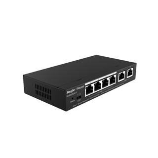 RUIJIE RG-ES206GC-P 6-Port Gigabit Managed Switch with 4 PoE+ Ports