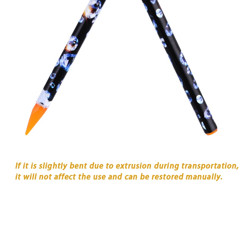 Koudan ปากกาขี้ผึ้ง สําหรับตกแต่งเล็บ 5 ชิ้น - รูปที่ 4