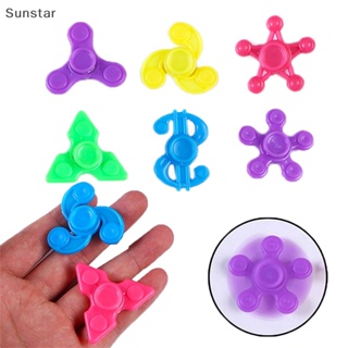 Sunstar ของเล่นคลายเครียด ไจโรสโคป Fidget Spinner ขนาดเล็ก 4 ซม. 5 ชิ้น