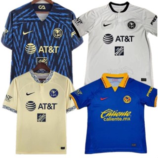 เสื้อกีฬาแขนสั้น ลายทีมชาติฟุตบอล América 2023 2024 Club America Sicker Jersey Home Away 3rd ไซซ์ S-3XL สําหรับผู้ชาย